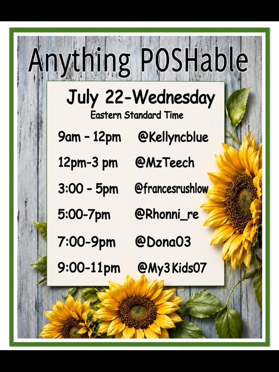 Other - MzTeech Anything POSHABLE Share Show with Pam.